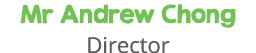 Mr Andrew Chong Director